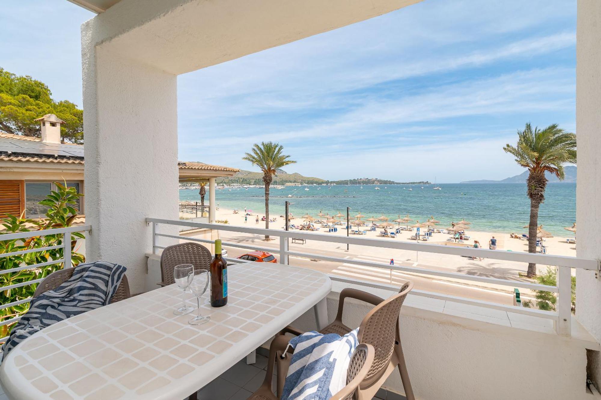 Beachfront Apartment Sivella By Sealand Villas Port de Pollença Eksteriør billede