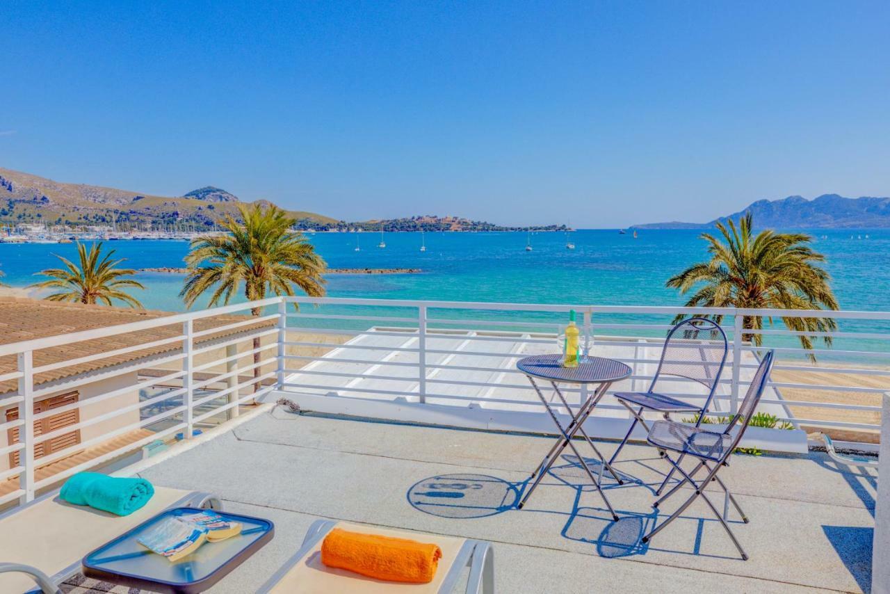 Beachfront Apartment Sivella By Sealand Villas Port de Pollença Eksteriør billede