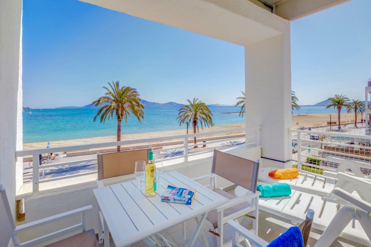 Beachfront Apartment Sivella By Sealand Villas Port de Pollença Eksteriør billede